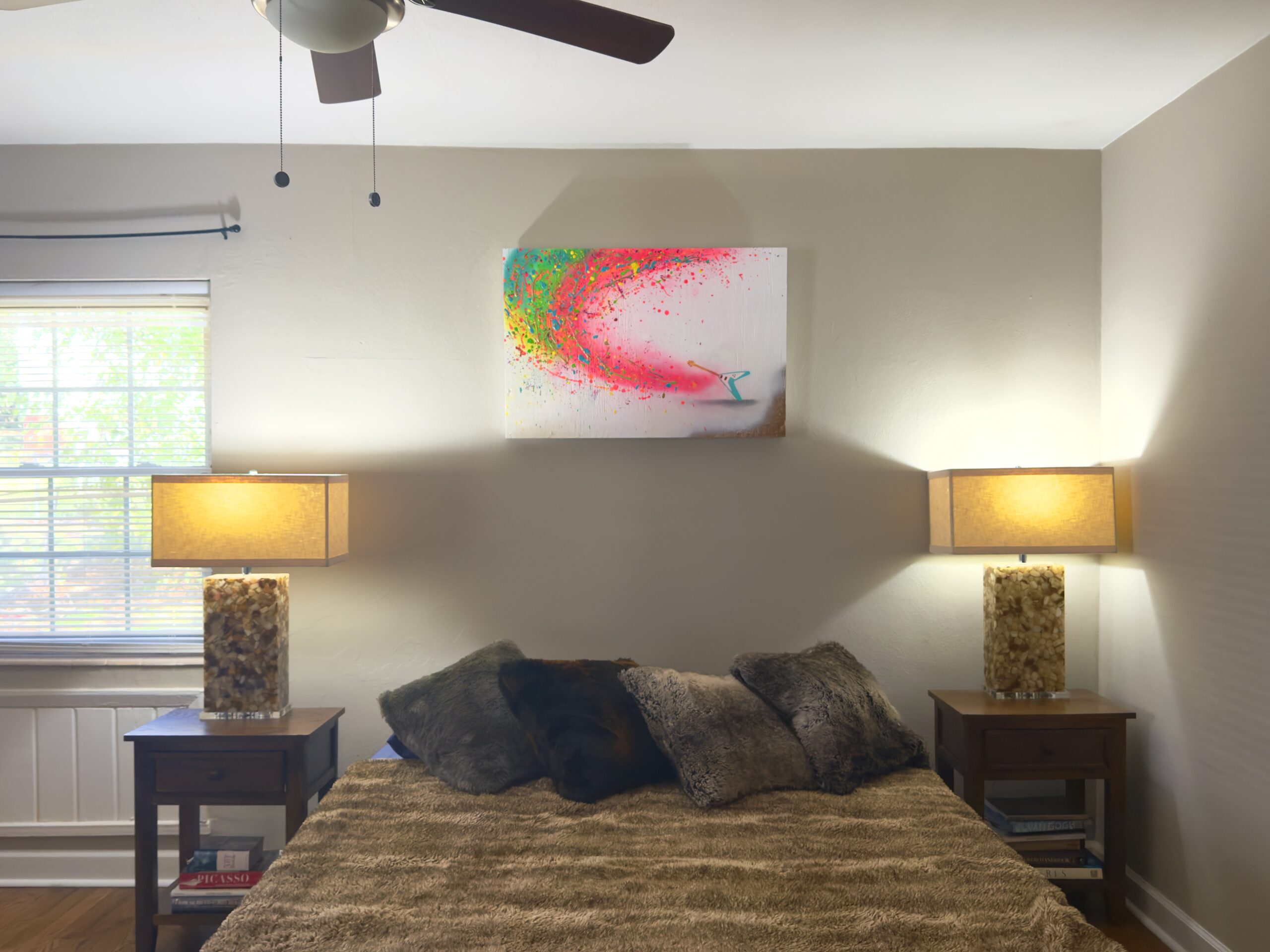 Christopher Alfonsso is a contemporary artist known for his multi-disciplinary paintings that blend elements of multiple styles of classical and modern art, such as impressionism, pop art, and street art. Since childhood, Christopher has been consistently immersed in robust Latin, Asian, European, Caribbean and African creative influences which are all strongly represented in his artworks. Christopher has also gathered artistic influence via a broad variety of multicultural sources, such as traveling to many of the world’s most iconic art institutions, extensively studying modern and ancient art history, classical and modern painting techniques, runway fashion, pop art, beaux-arts architecture, antiquity, art of the baroque period, fauvism, art deco, and various other styles of avant-garde art and design. Christopher’s artistic studies are themselves a raw material element of his artworks. Christopher’s artworks seek to achieve a unified theory of art by seamlessly combining figurative and abstract elements in the same space, while demonstrating a “joie de vivre” style with a technicolor-like effect. This approach eases visual tension resulting from interplay and mutual relations between various elements, such as realism and decoration. His pieces often blend abstract and surreal elements, creating an atmosphere that invites viewers to explore and interpret the work on a deeper level. The use of color, texture, and form in his compositions often evokes emotion and thoughtfulness. Alfonsso’s art can be seen as a reflection of both personal and universal experiences, allowing for a variety of interpretations of what is a unique and compelling style. His work often features vibrant colors and reimagined photographic subjects.